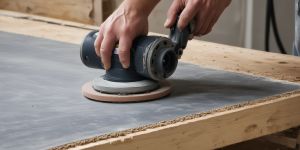 Professional surface preparation and sanding