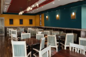 Restaurant interior painting project