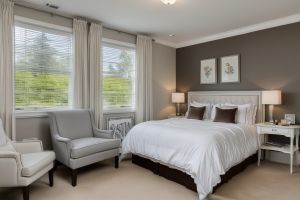 Bedroom interior painting project