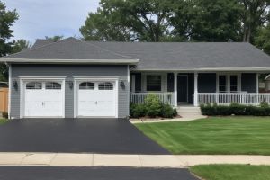 After photo of beautifully painted home exterior